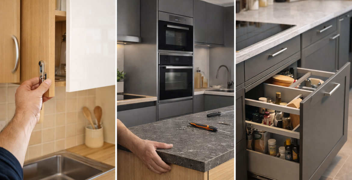 Plan de travail quartz installé en Guadeloupe par Artego Cuisines